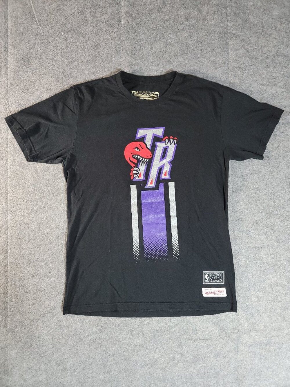 Mitchell & Ness Toronto Raptors Retro Dinosaur Hardwood Classics T-Shirt M
